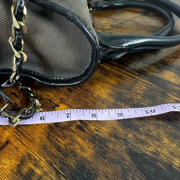 Chloe Harley‎ Small Size Tote Bag 2-Way Canvas Leather - Picture 15 of 16